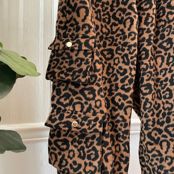 L'atiste L'Rev 37 Leopard Lux Cargo Wool Blend Matching Set - Picture 3 of 5
